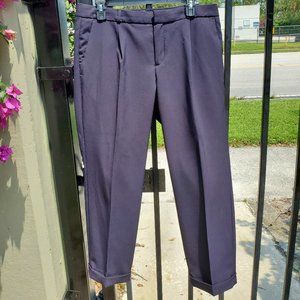 Banana Republic Navy Cropped Pants